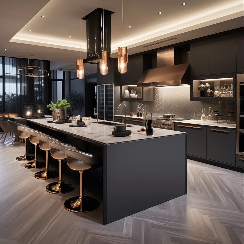 luxury kitchen